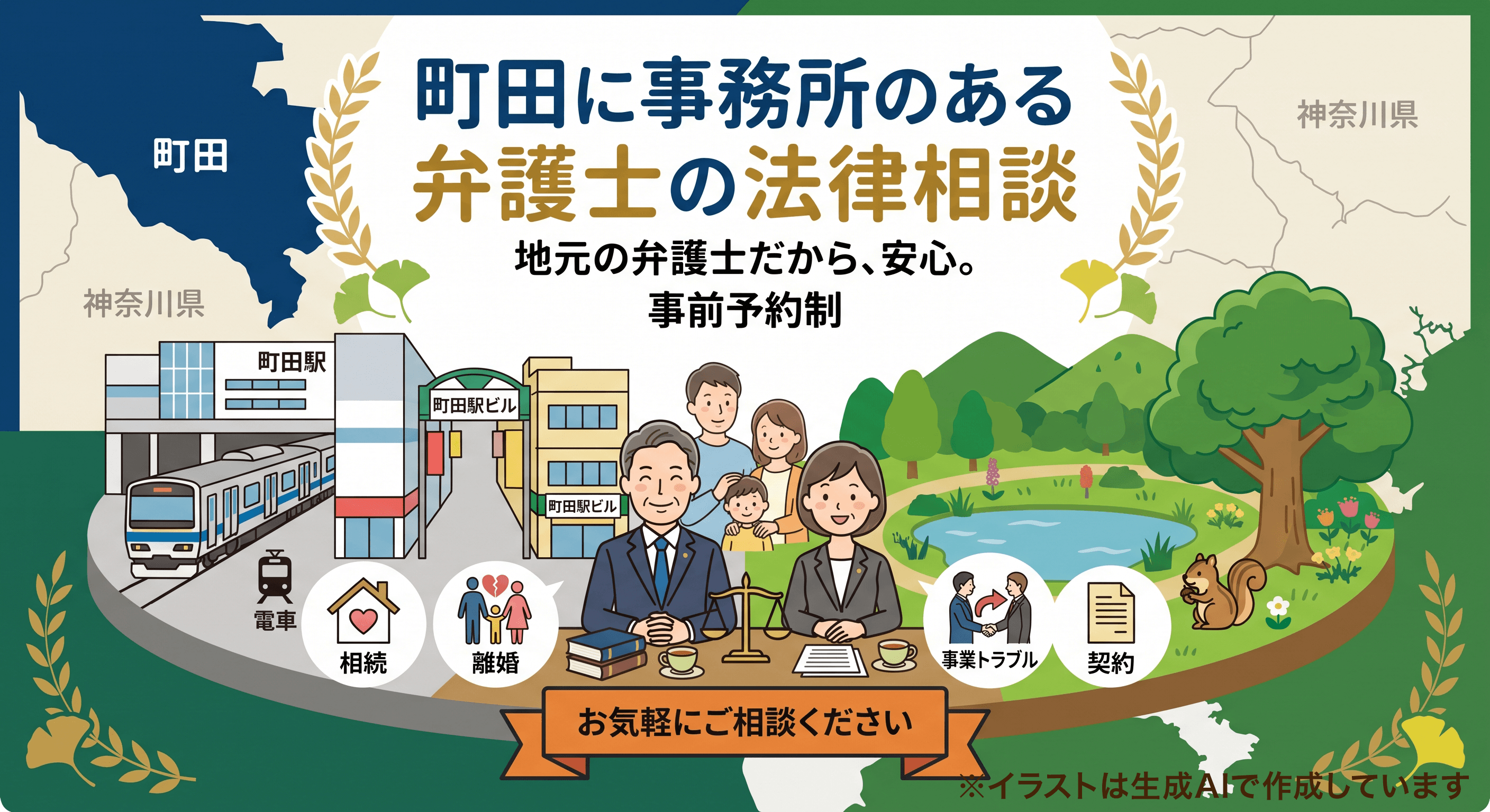 東京三弁護士会多摩支部地元弁護士紹介（町田）